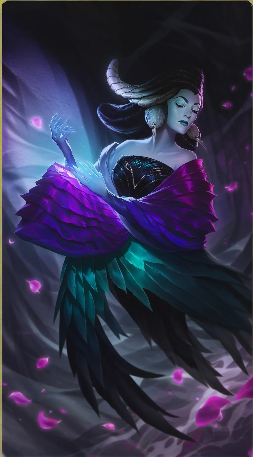 ai character: silk mother background