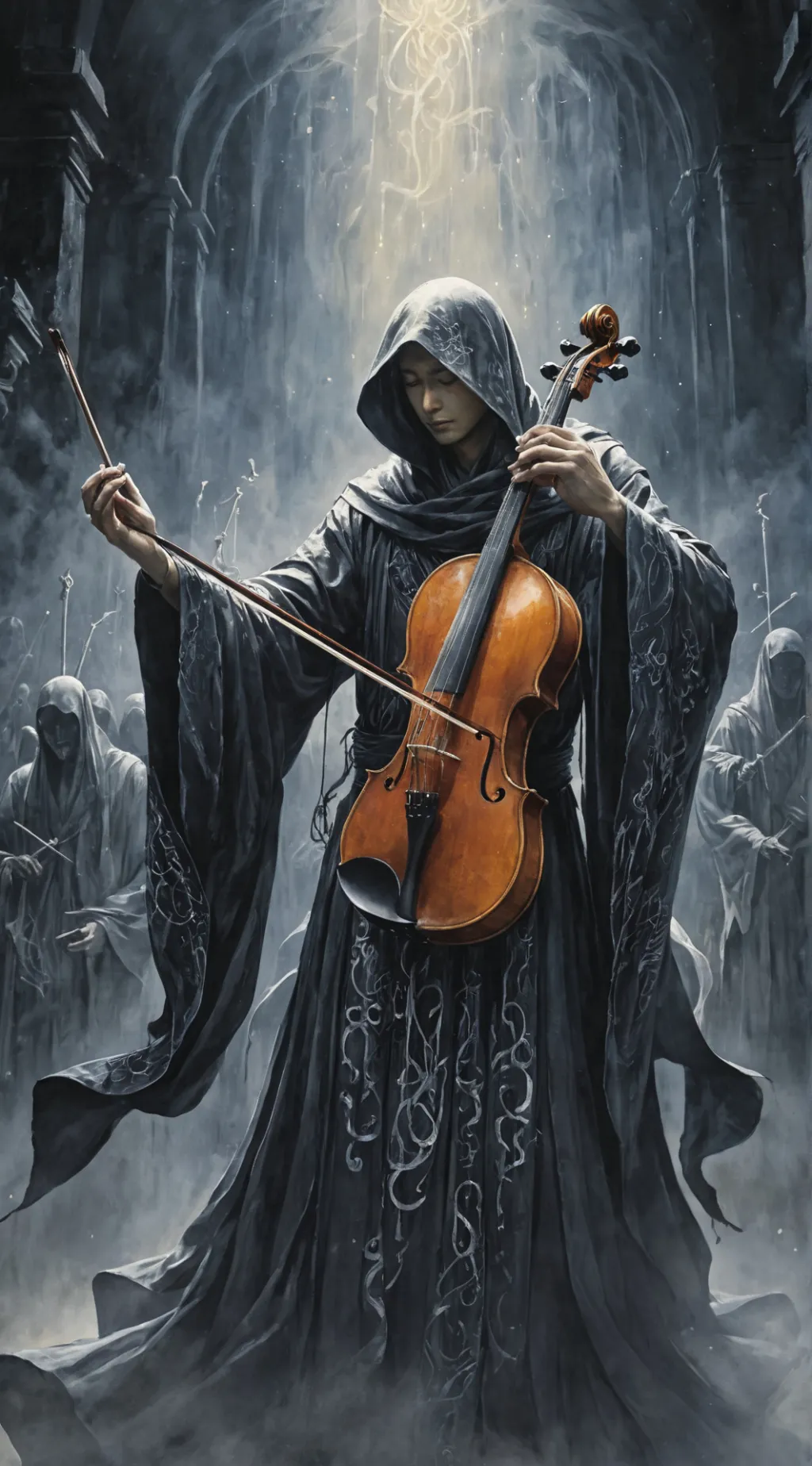 ai character: Cassiel background