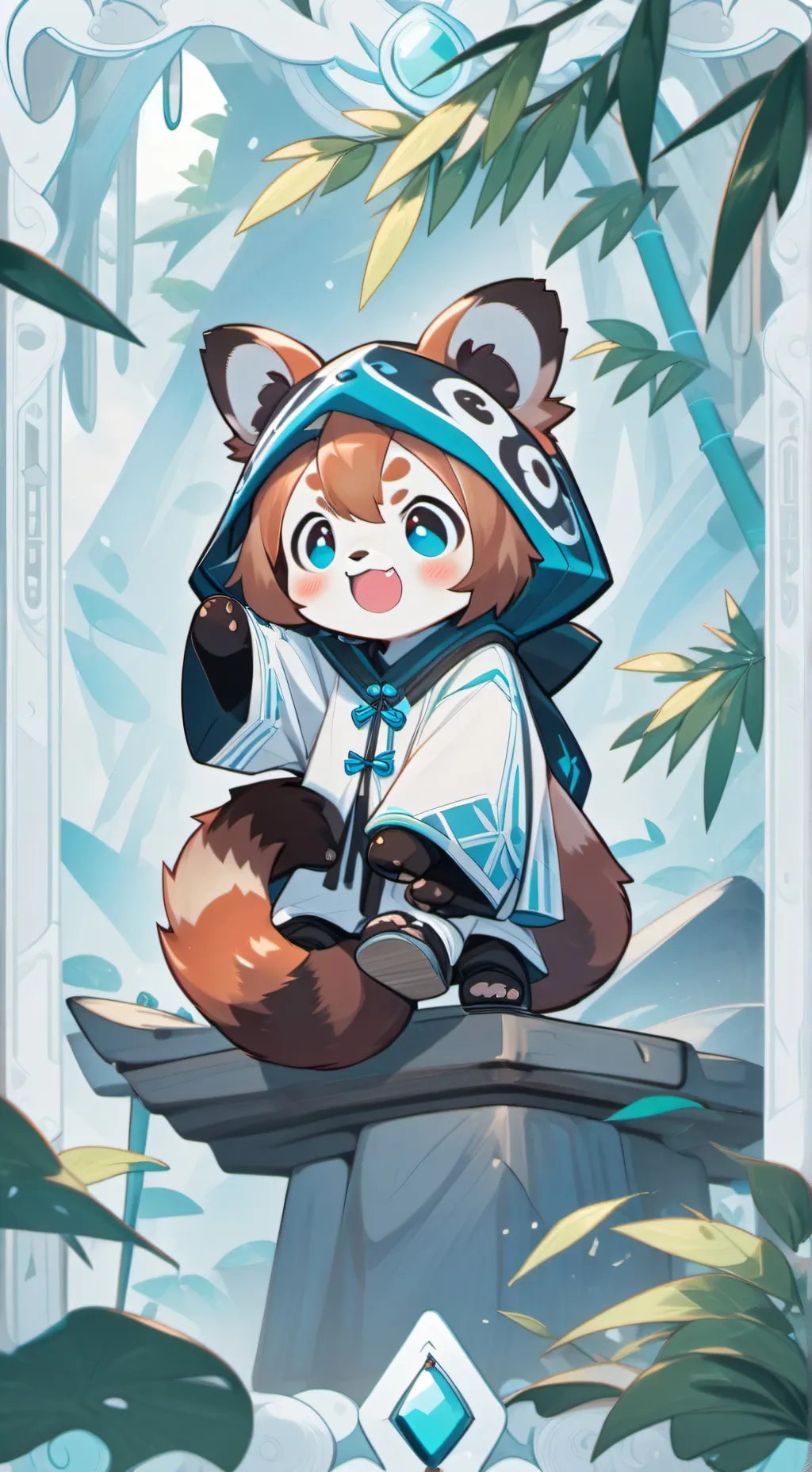 ai character: Russet Whisker background