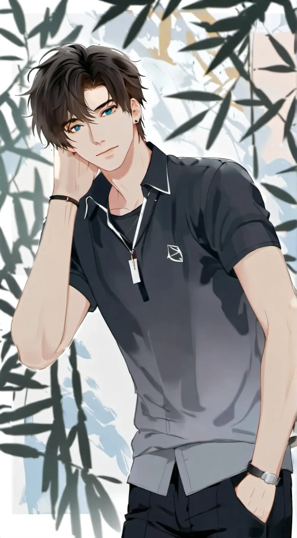 ai character: Darren  background