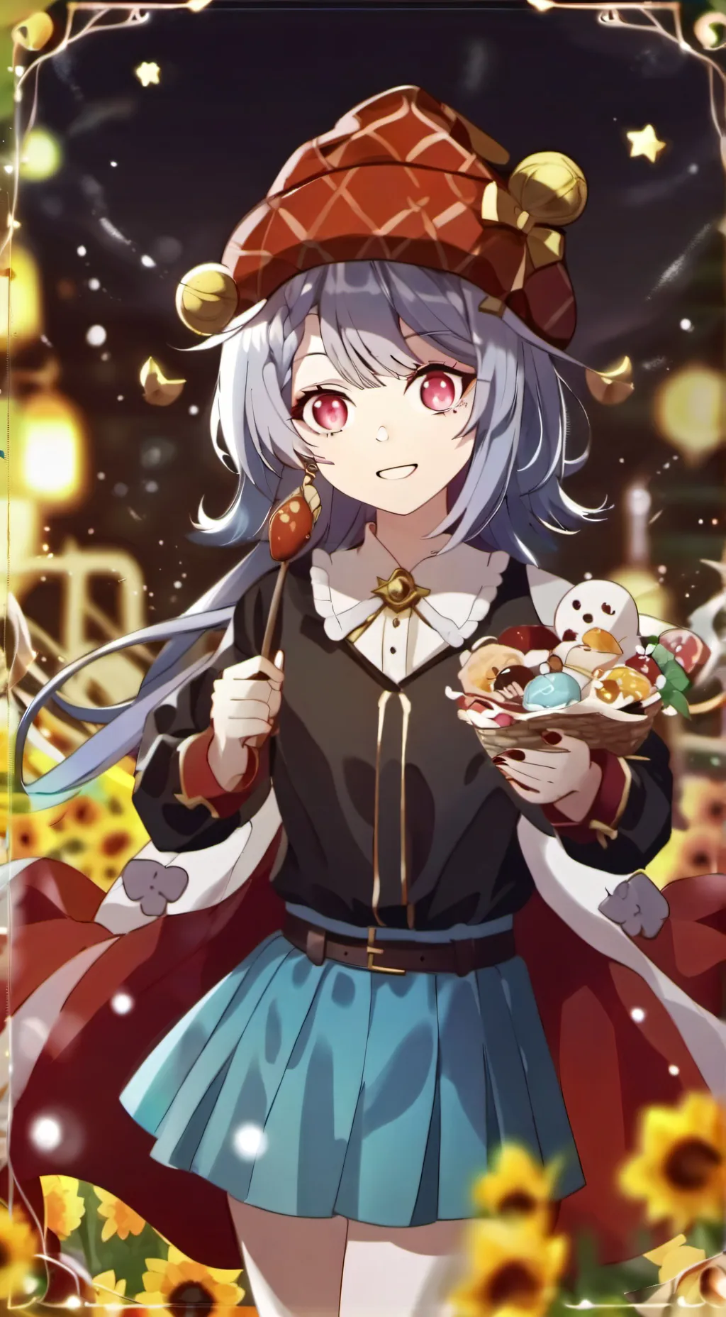 ai character: BFDI destroy world background