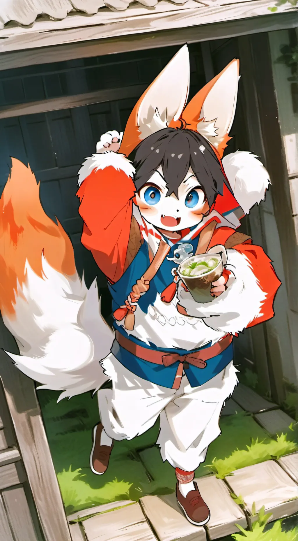 ai character: Chubby Chomps background