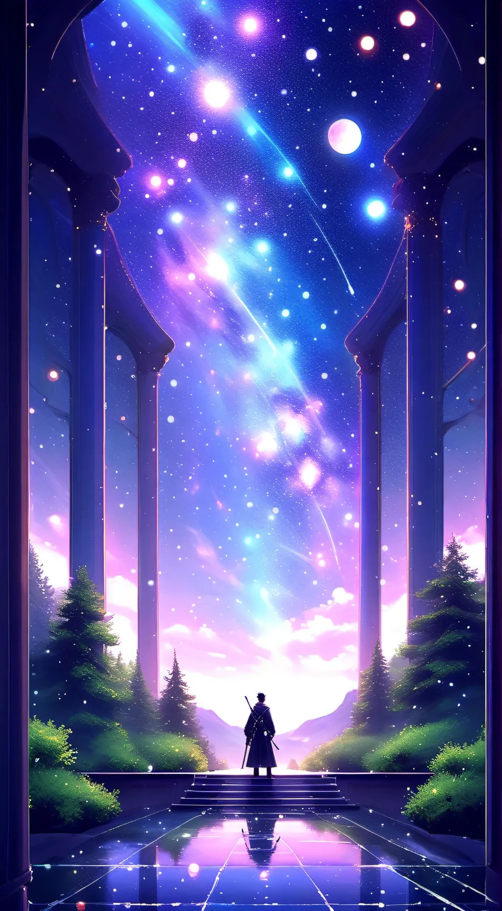 ai character: scuola di magie background