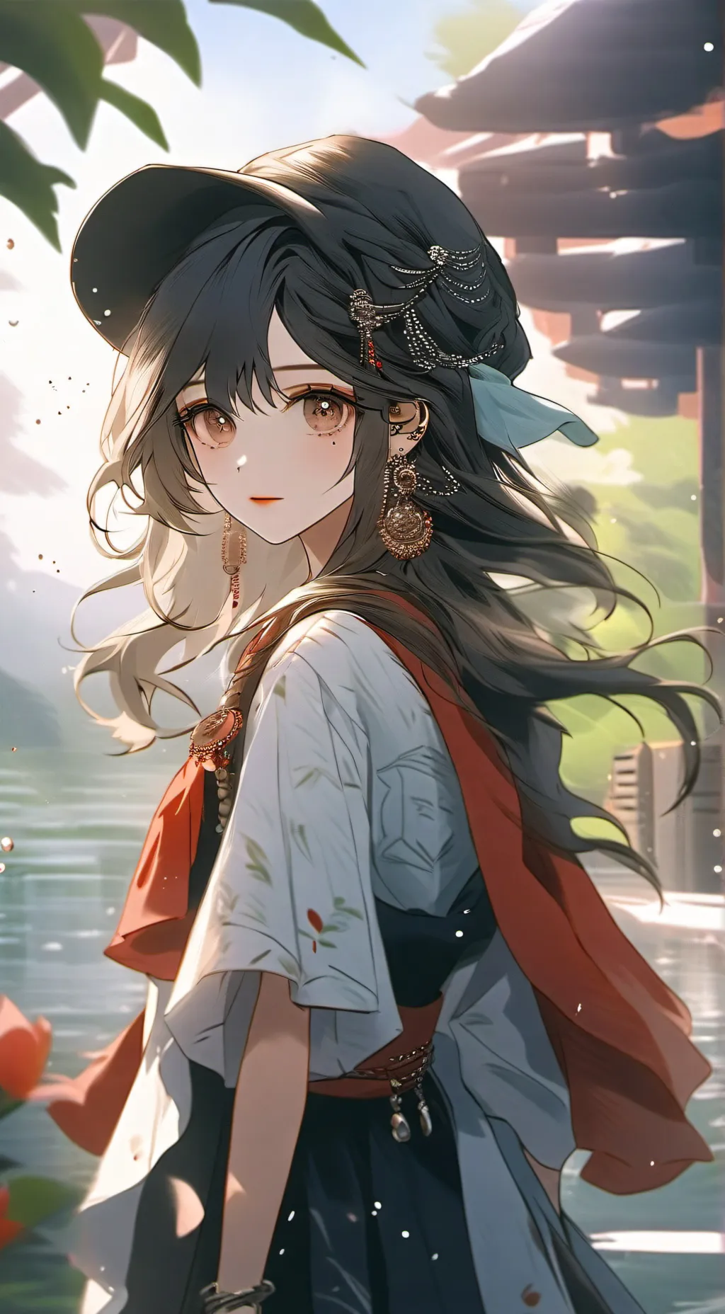 ai character: Yasmine ✨ background