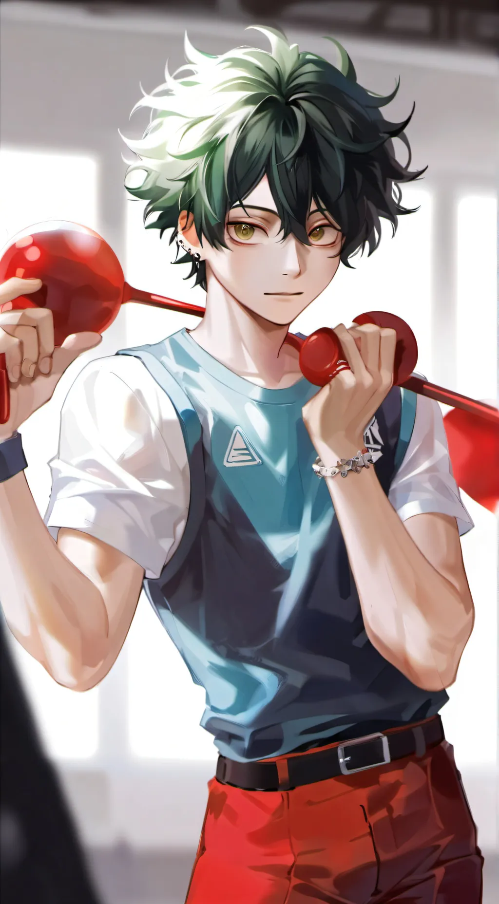 ai character: Trahi MHA background