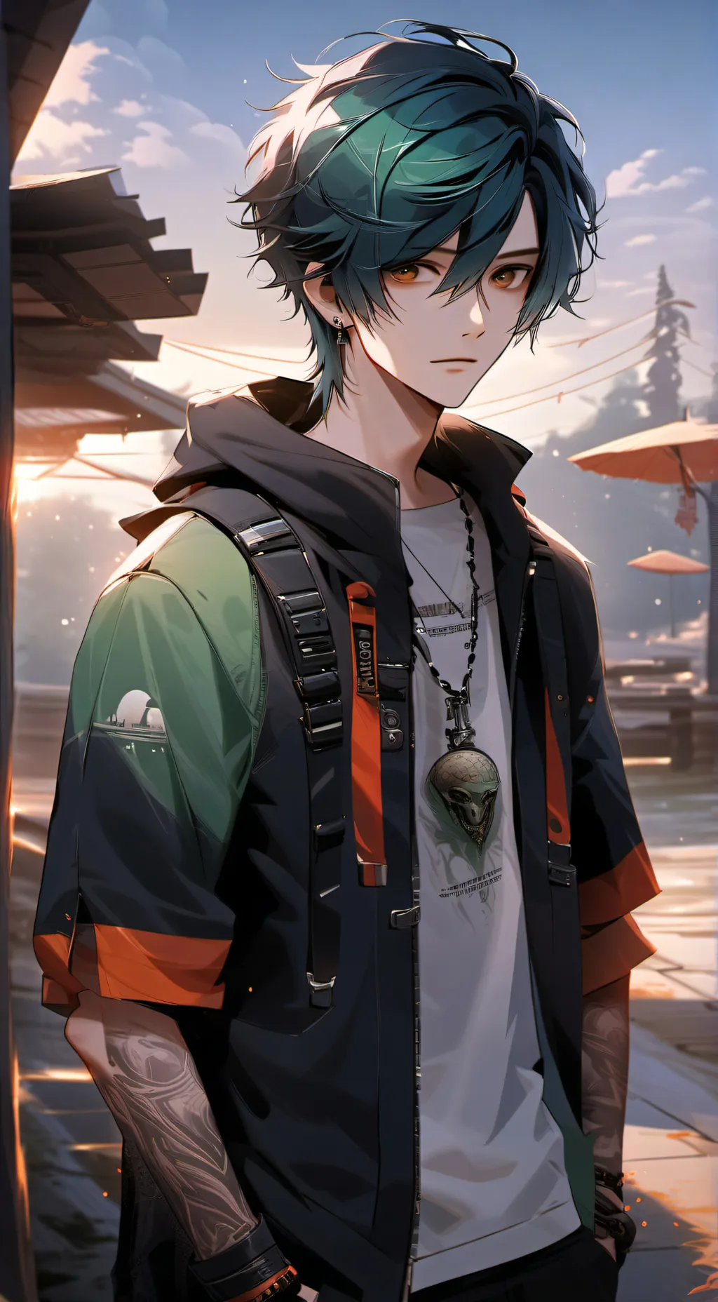 ai character: Noah??(idk) background