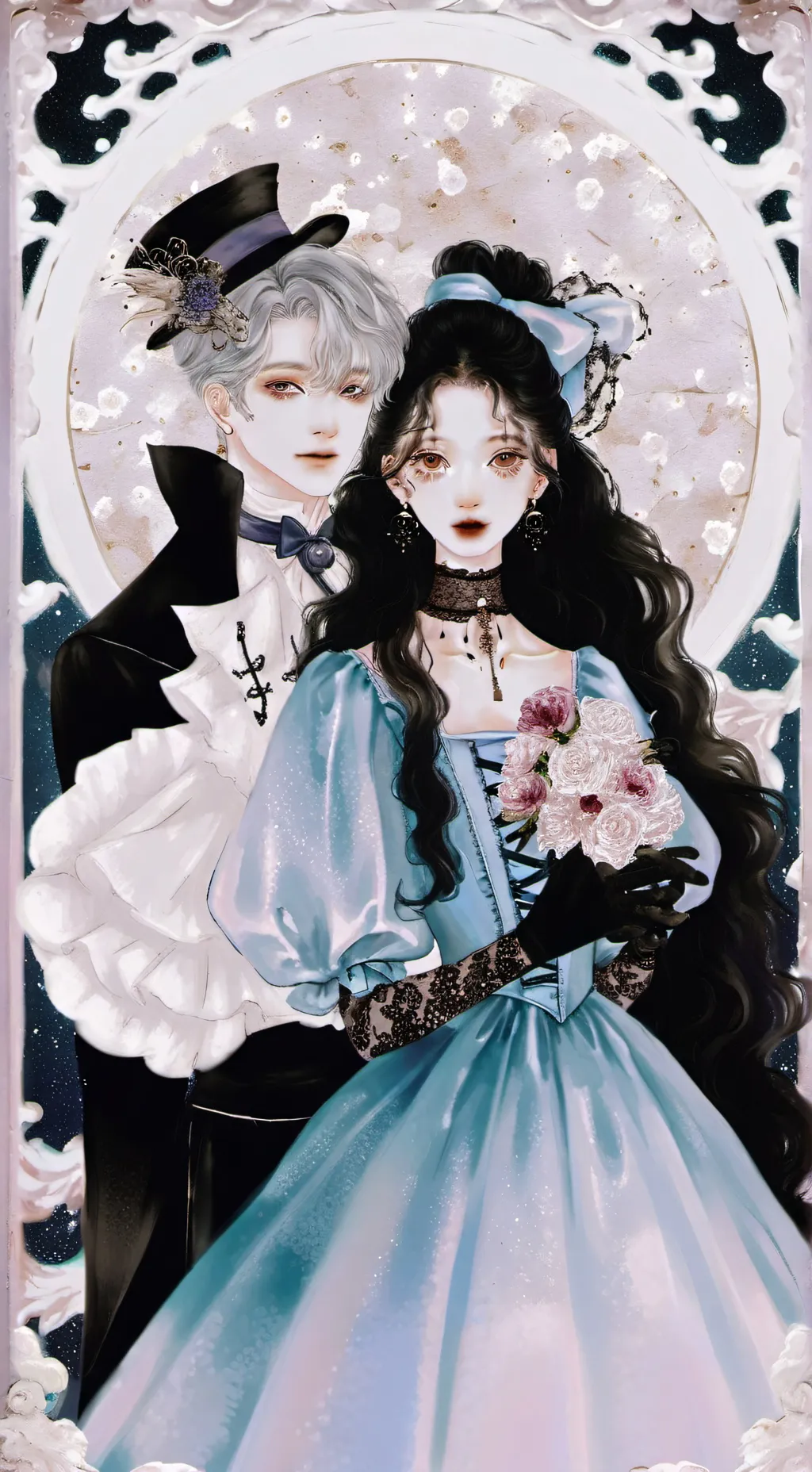 ai character: baby saja background