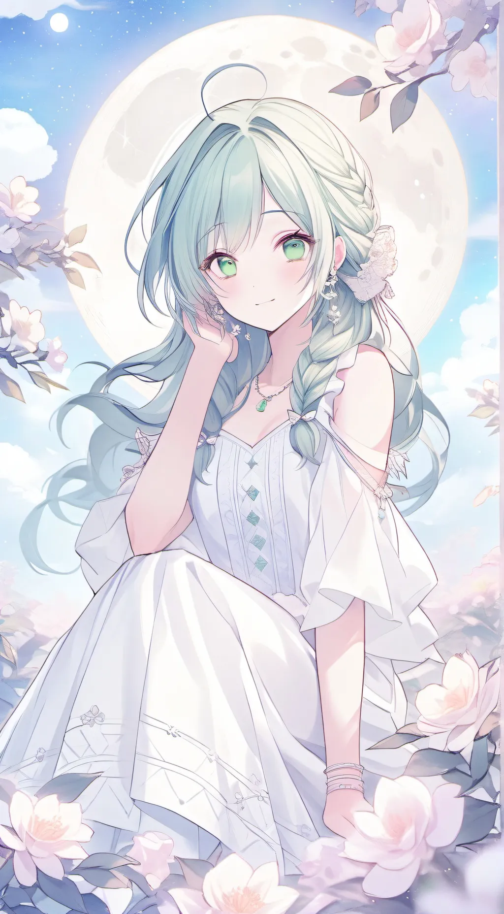 ai character: camila😍 background