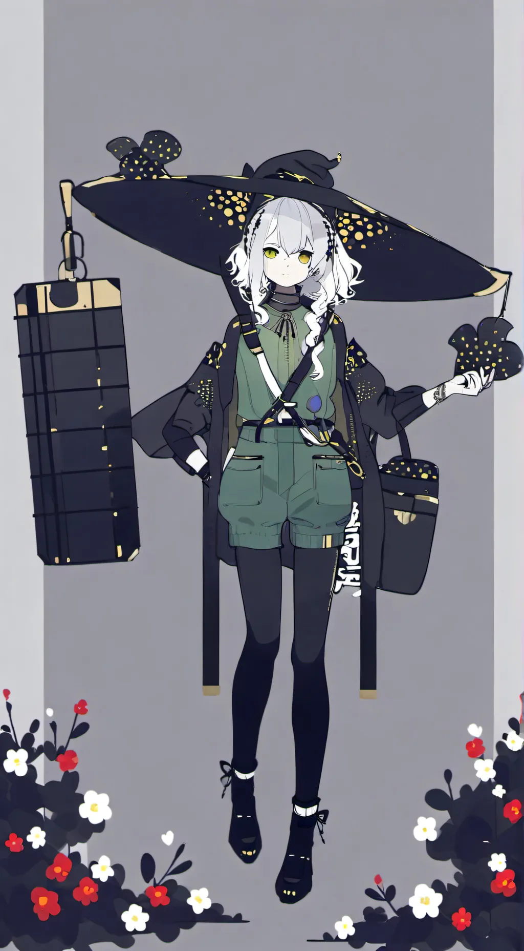 ai character: kpop  background