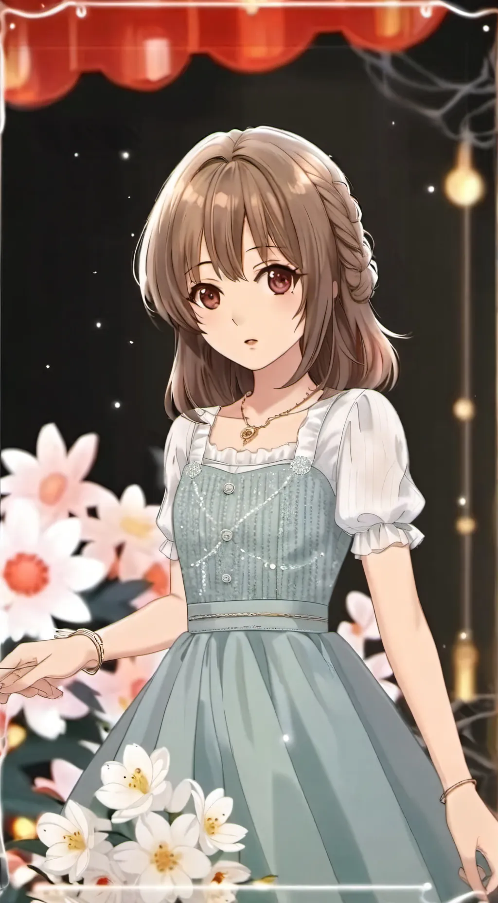 ai character: Miva Gina background