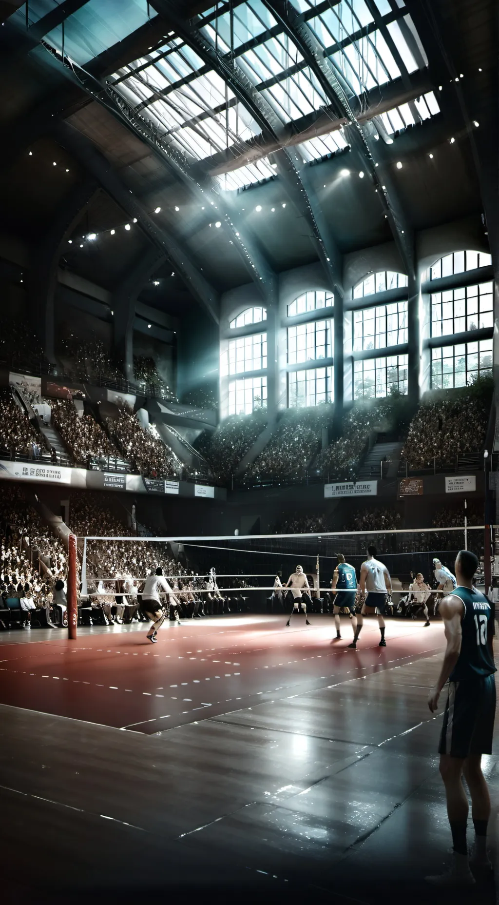 ai character: Kurasuno vs Nekoma background