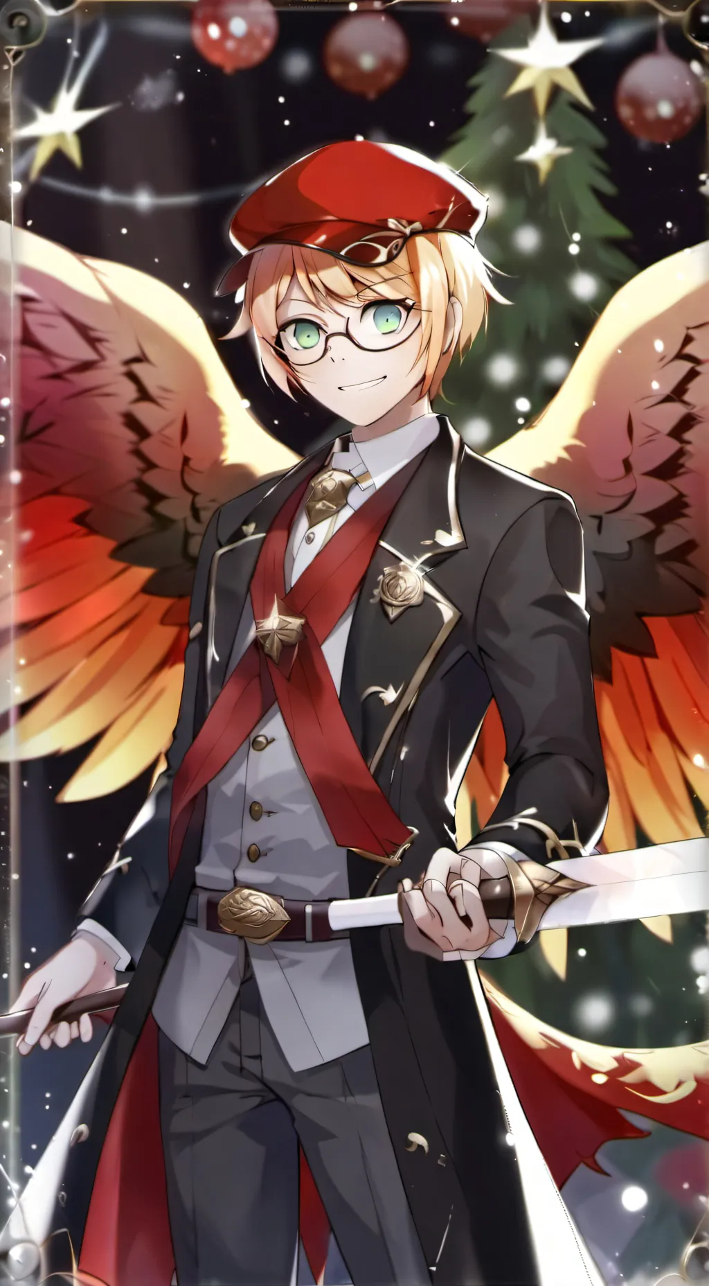 ai character: Mango and Wudo 2!! background