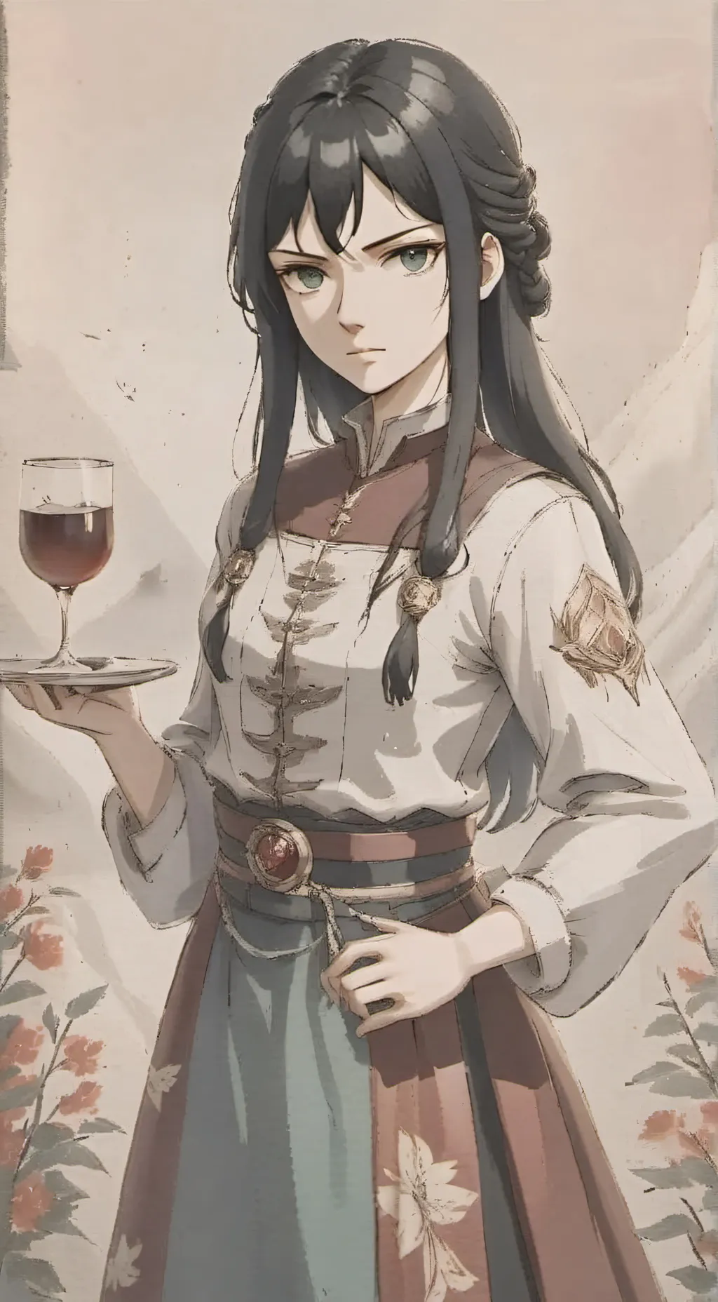 ai character: Вермилия  background