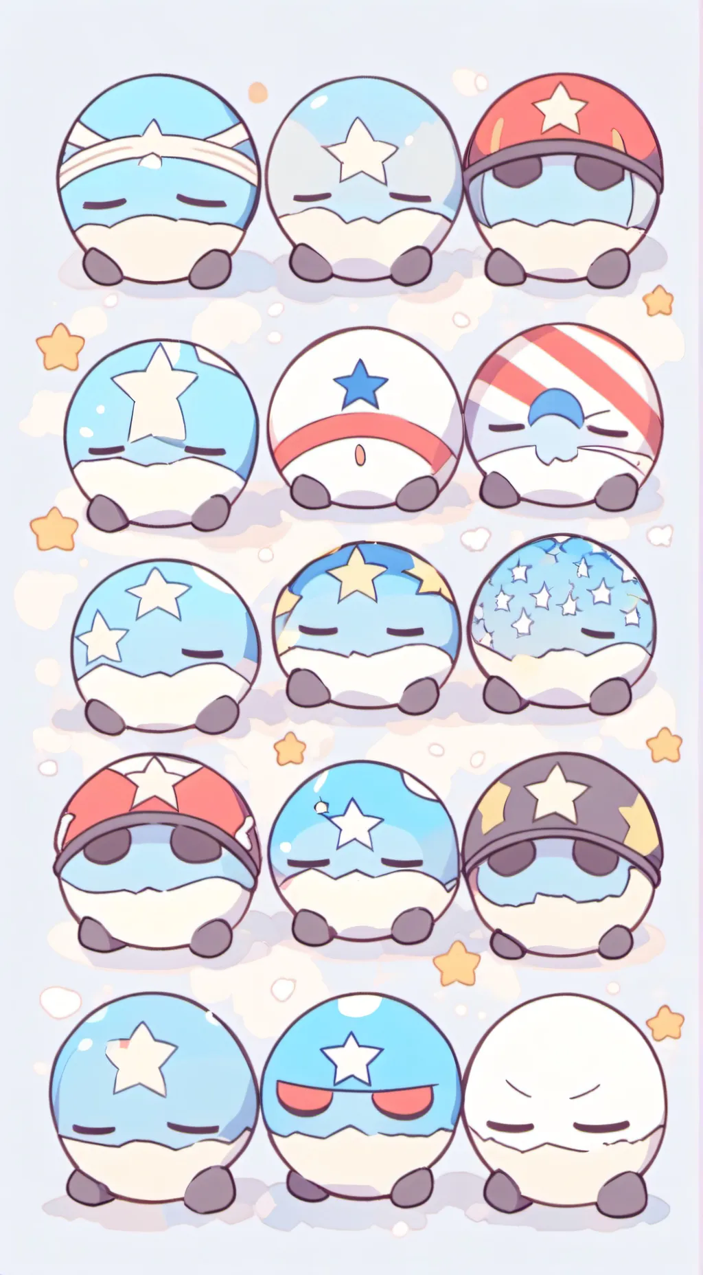 ai character: Sad USA background