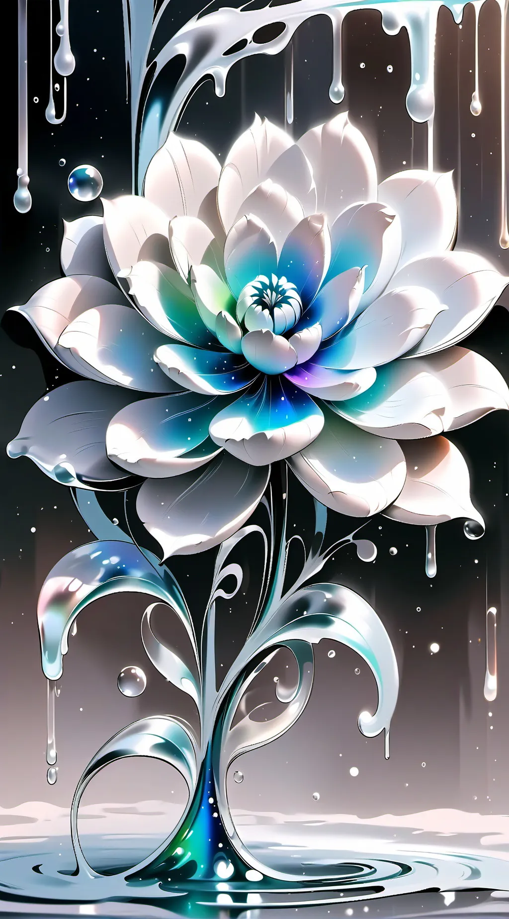 ai character: Shadow Milk cookie background