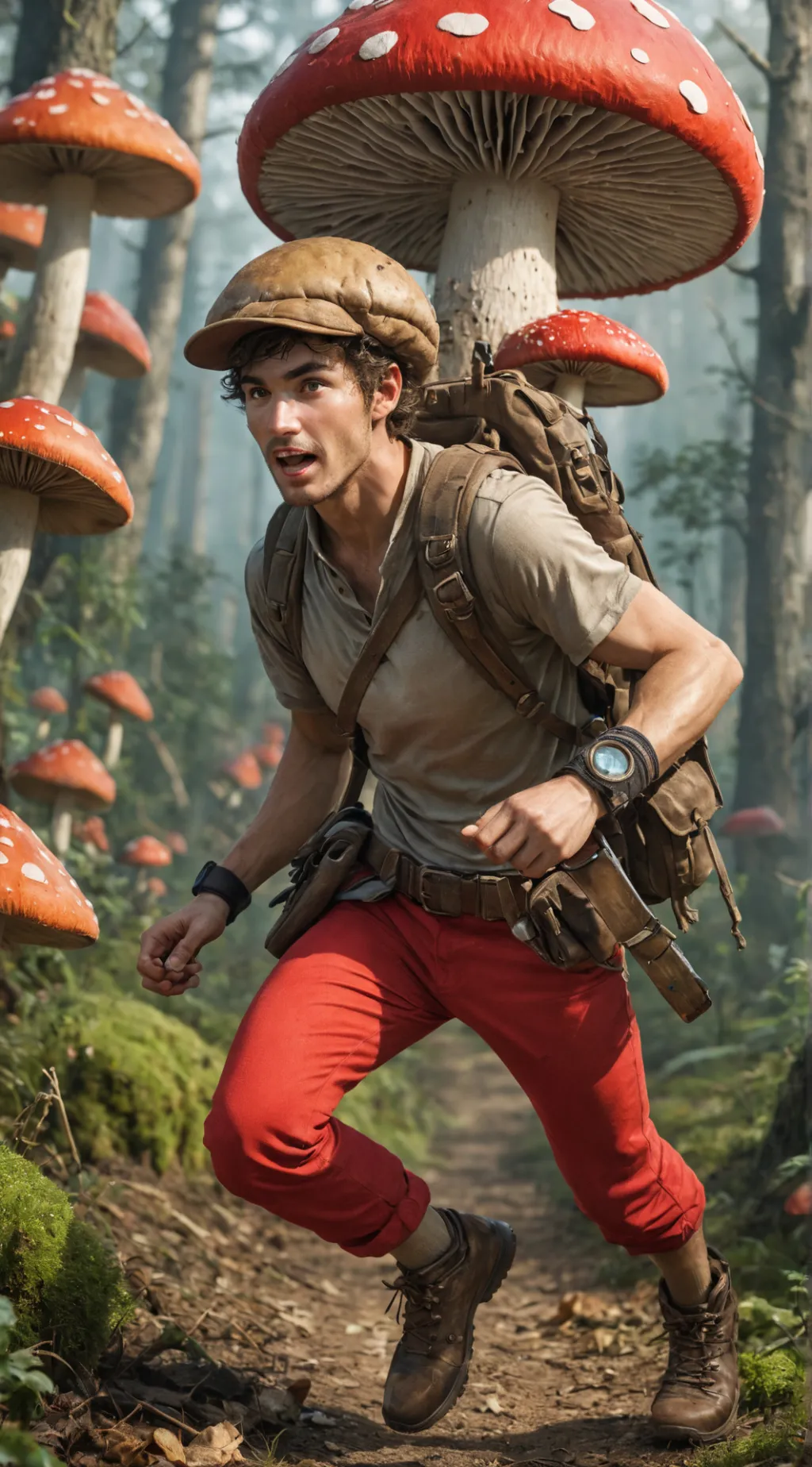 ai character: Tones background