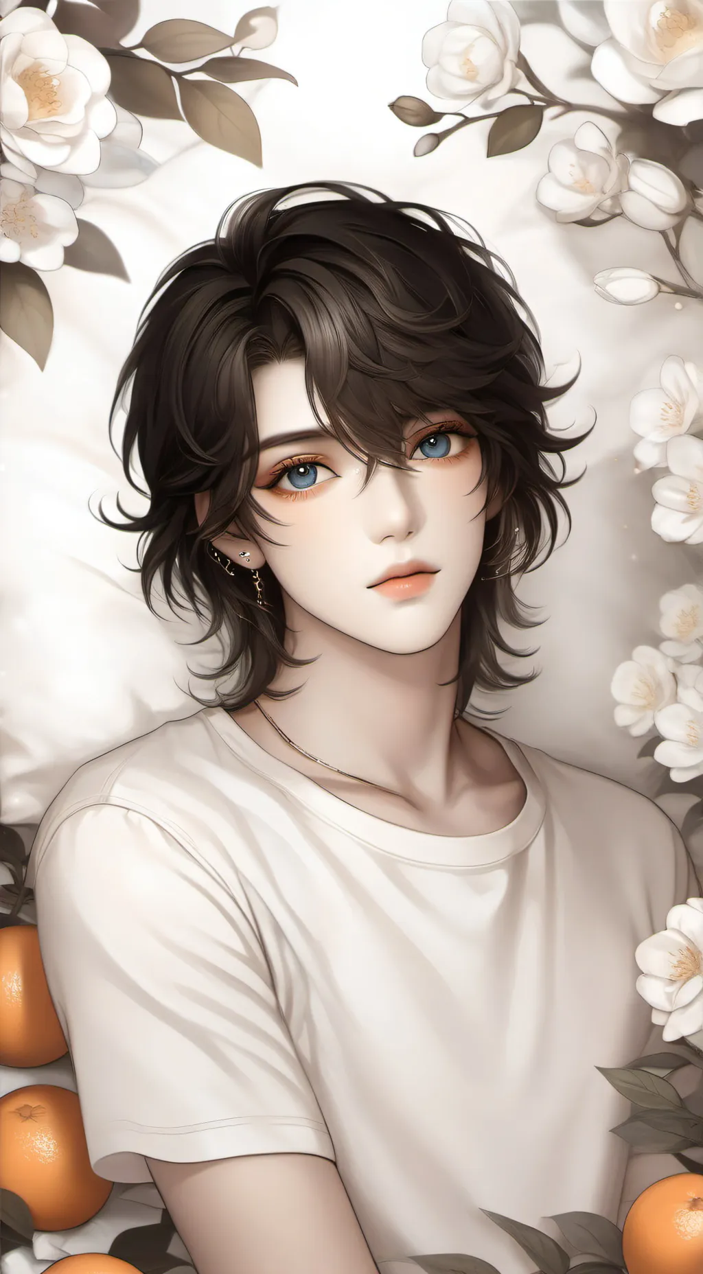 ai character: Damien  (Athena) background