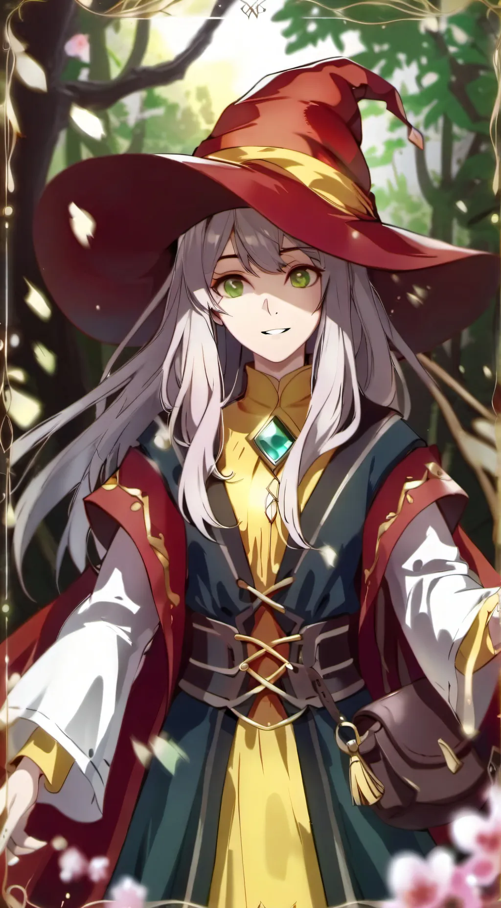 ai character: Bella  background