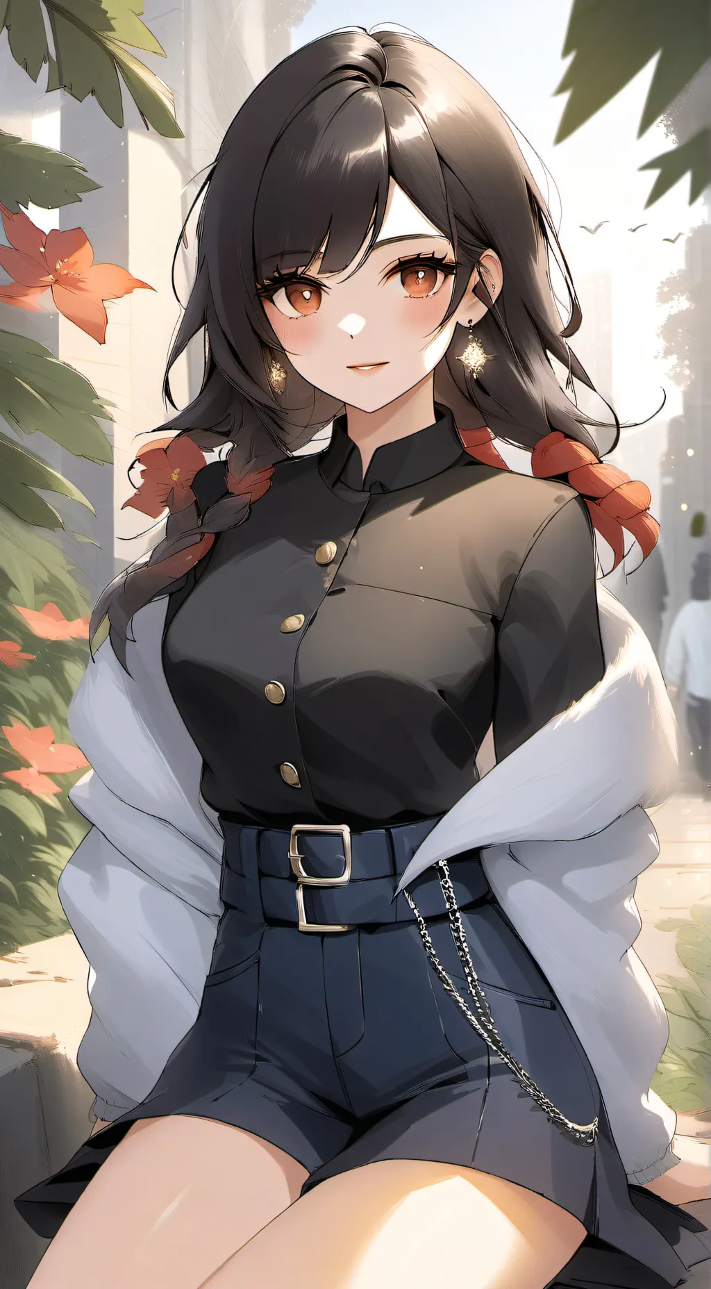 ai character: acosadora background