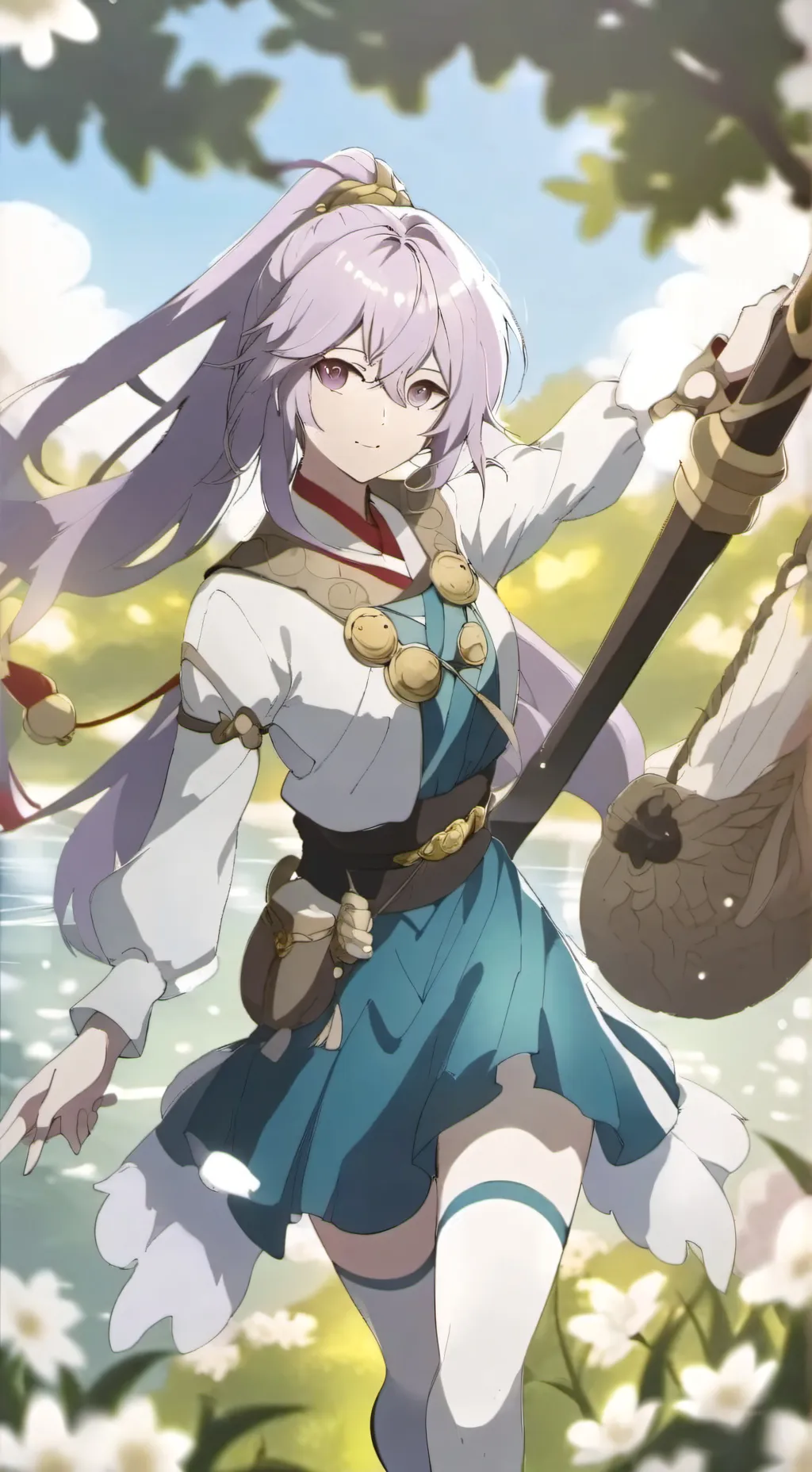 ai character: Mella  background