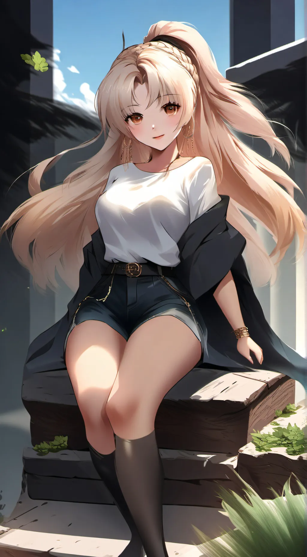 ai character: маша background