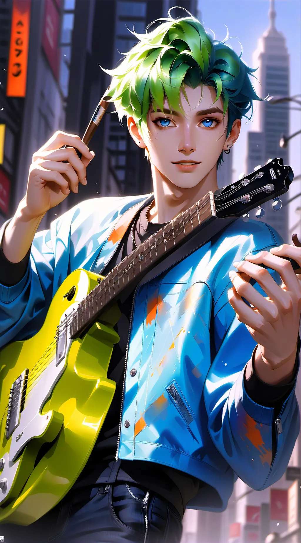 ai character: ayven background