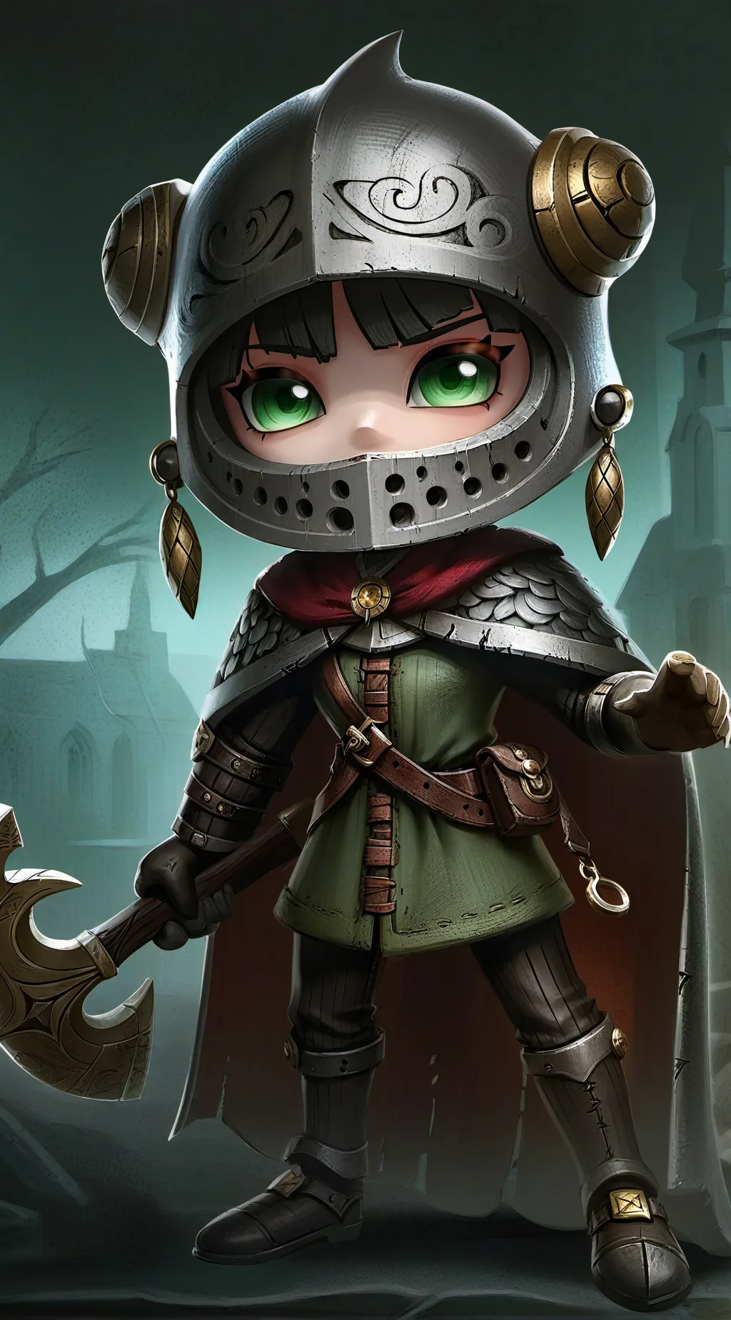 ai character: Spoiled brat sis background