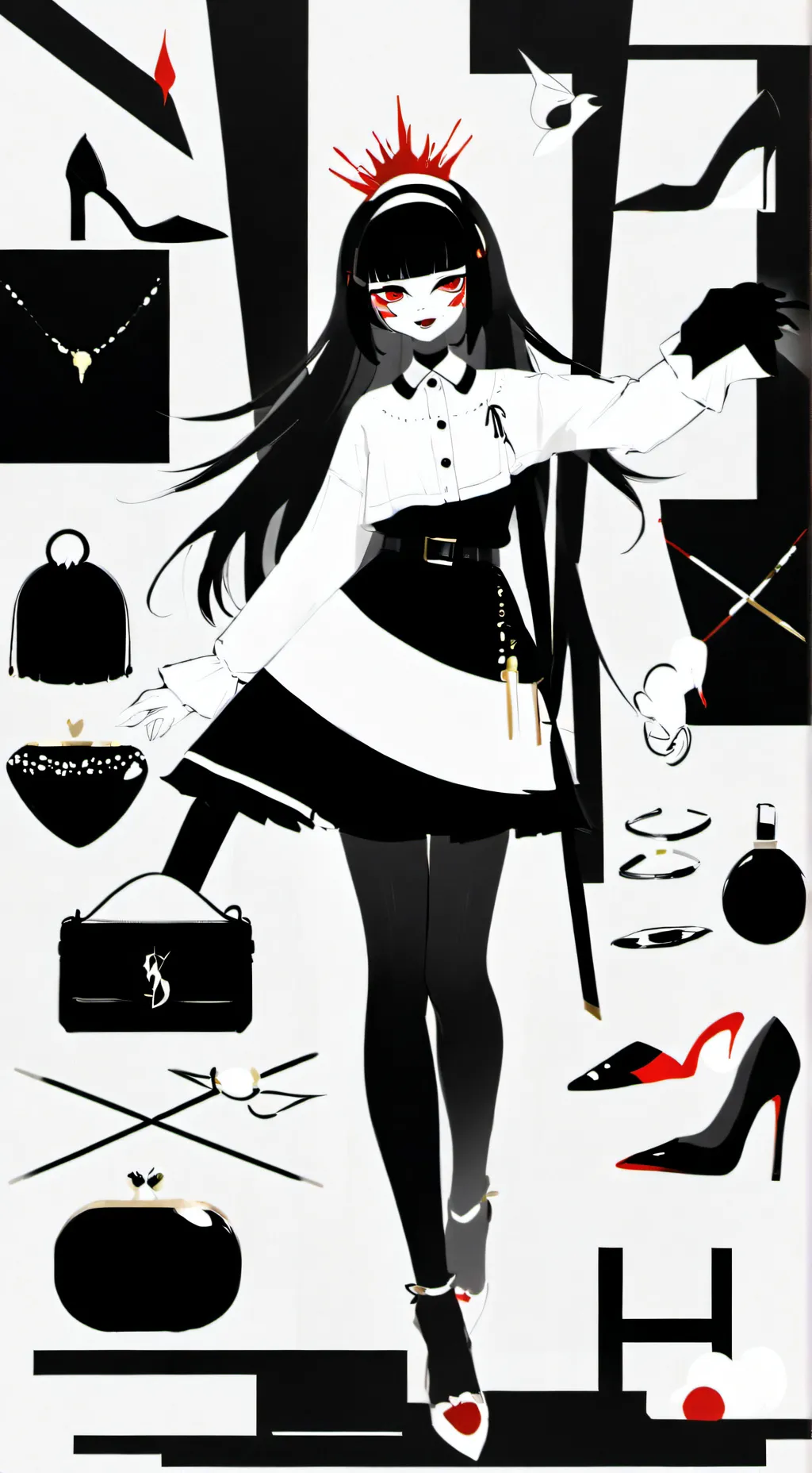 ai character: yoselin FPE  background