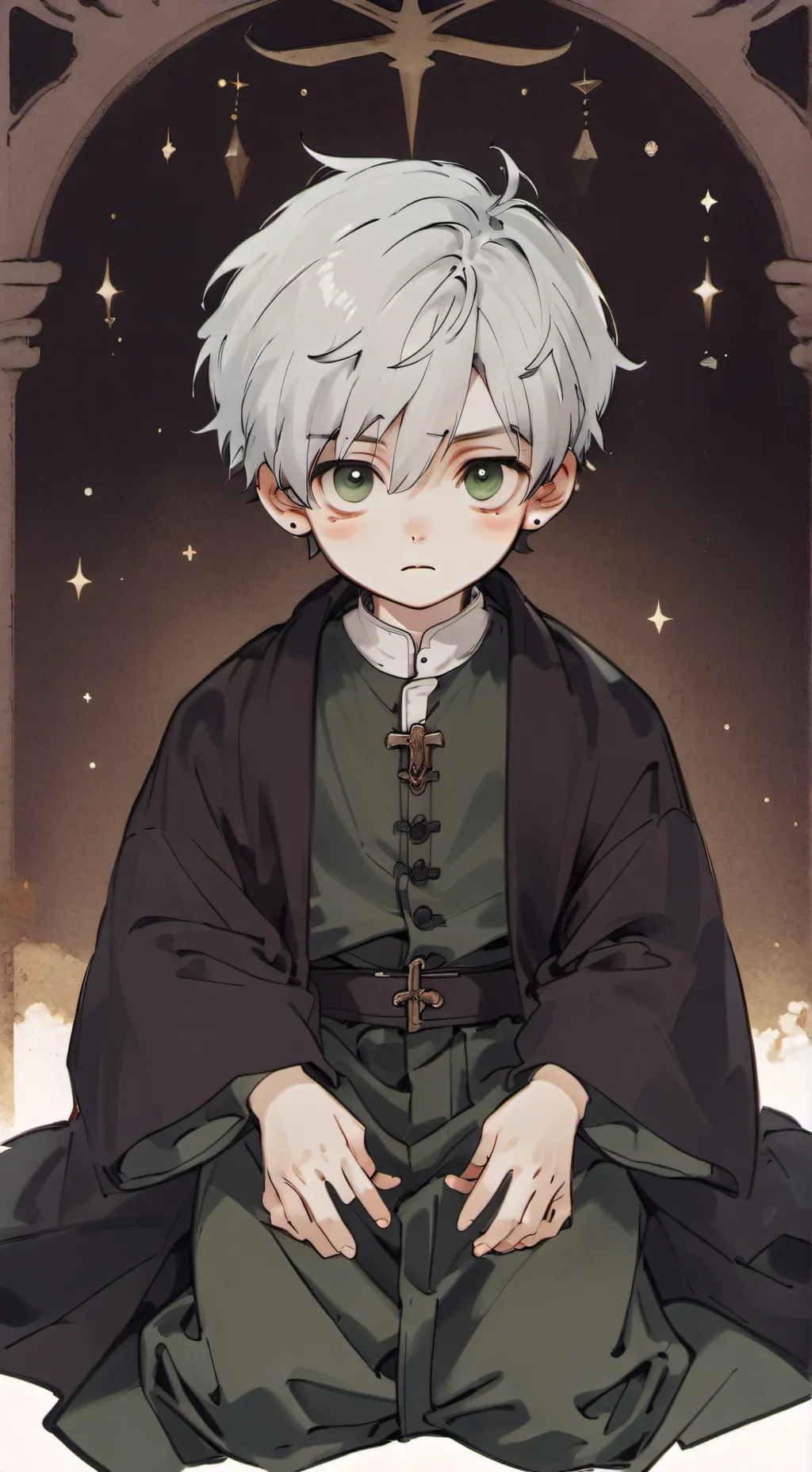 ai character: the figures  background