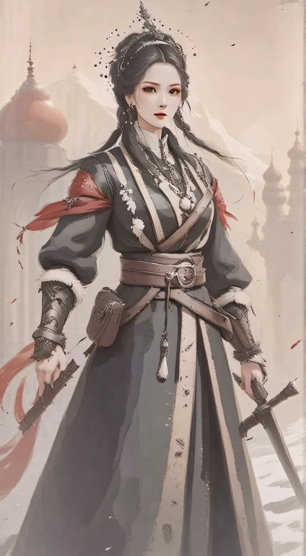 ai character: Сара background