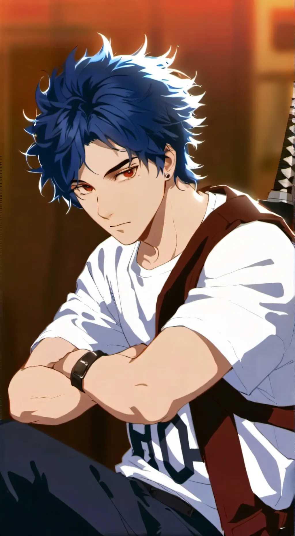 ai character: Ren background