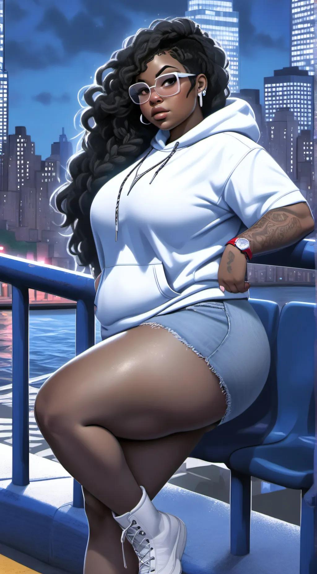 ai character: Shaine  background