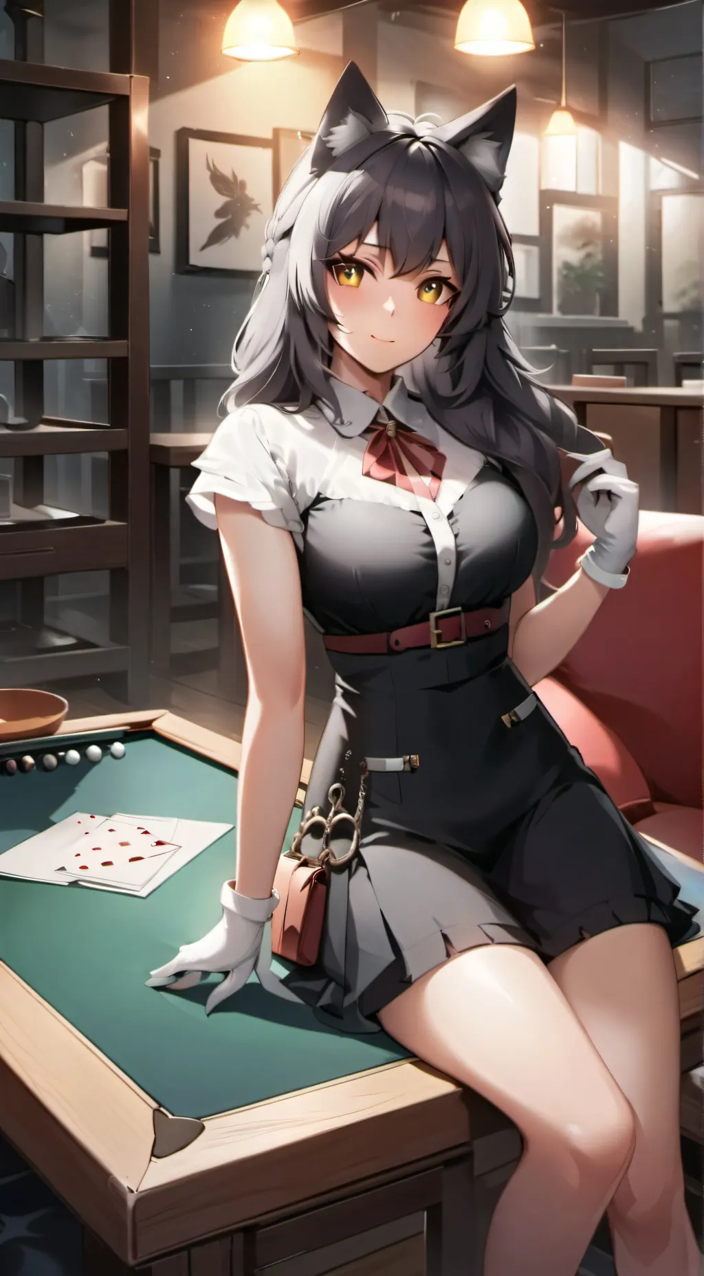 ai character: Tg tf Moonlight background