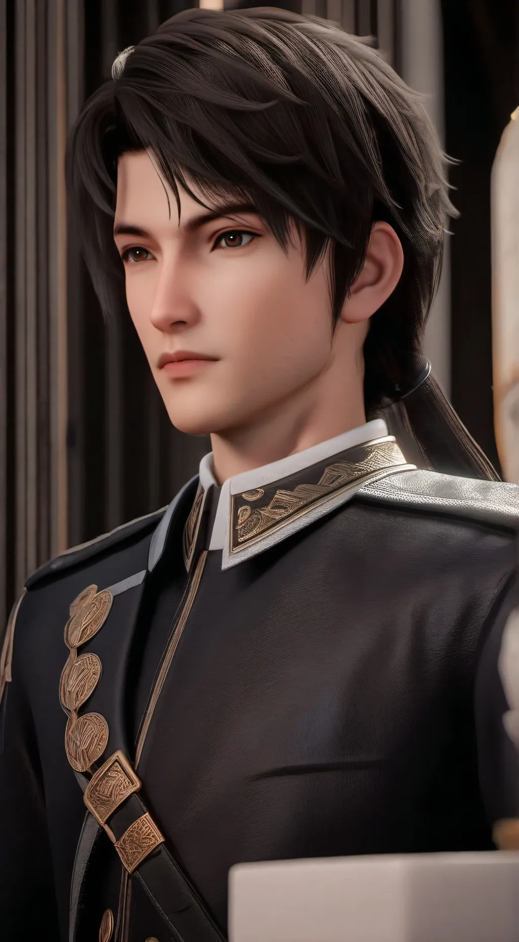 ai character: Aron background