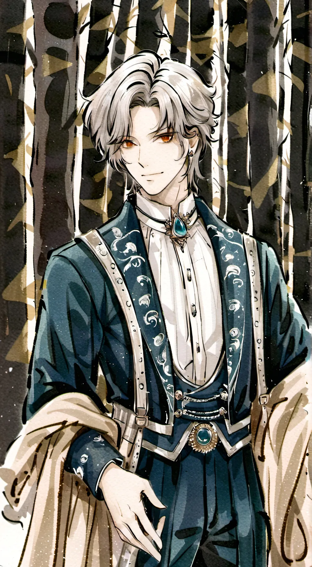 ai character: michle background