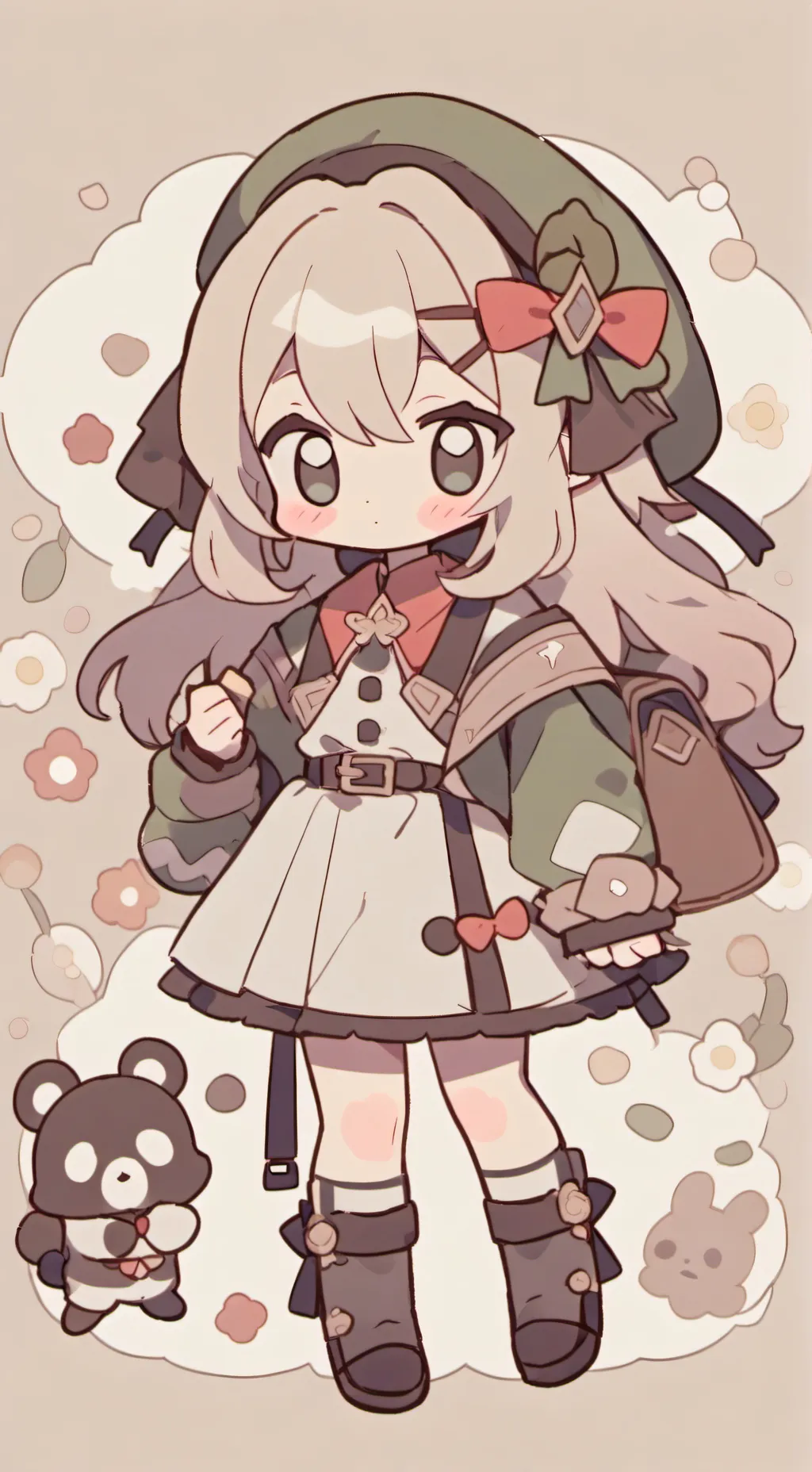 ai character: K popdemoun hunter background