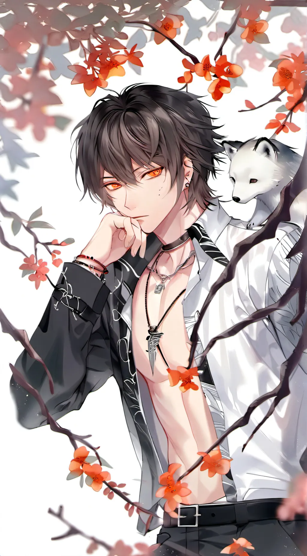 ai character: łůƙě background