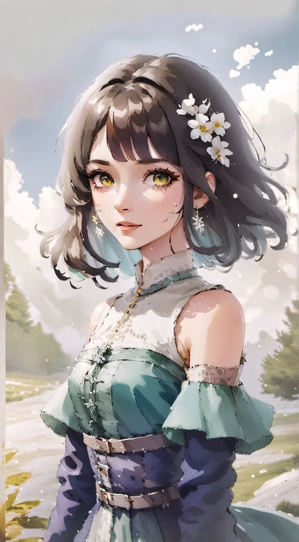 ai character: el secreto 🖤 background