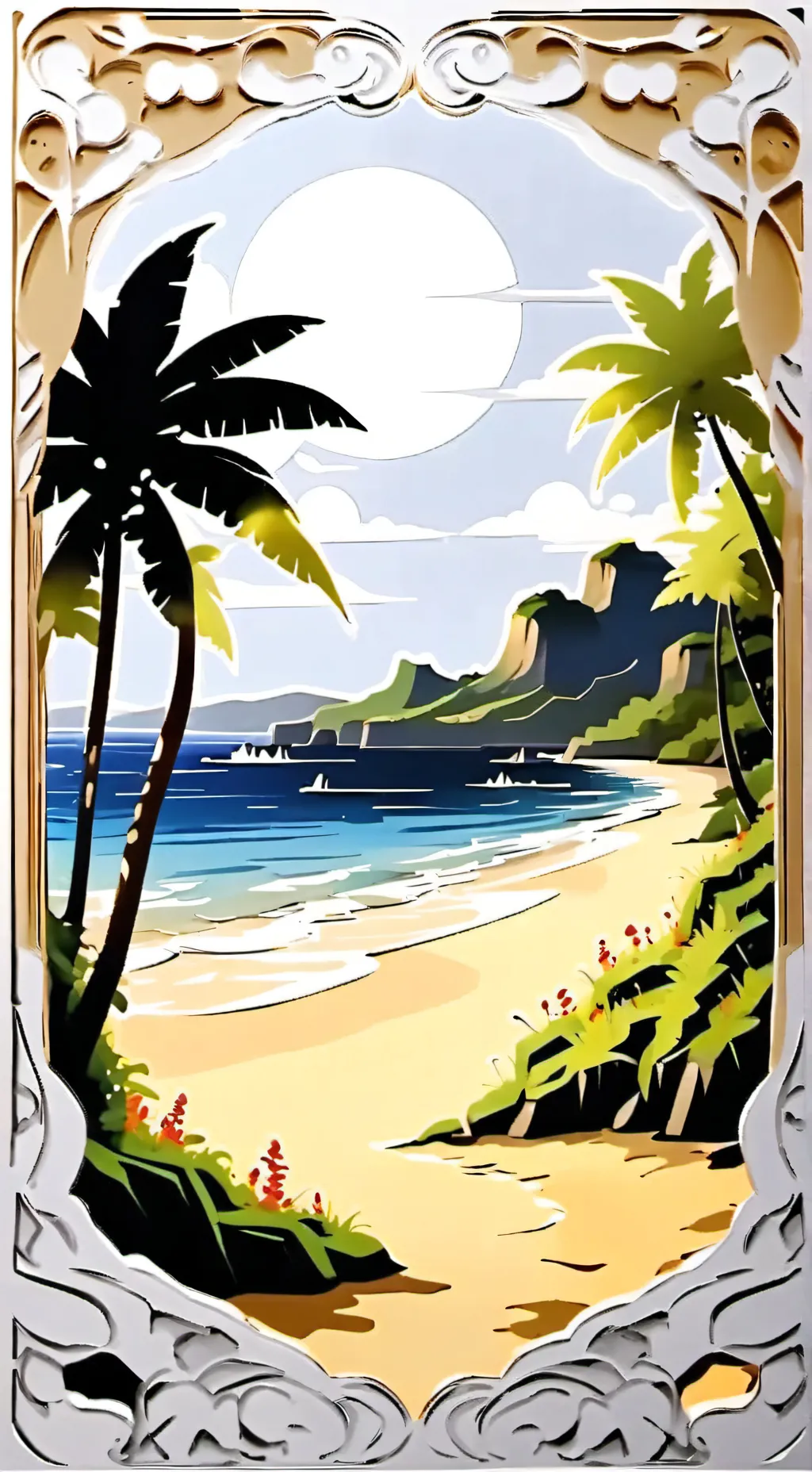 ai character: .Zig And Sharko. background