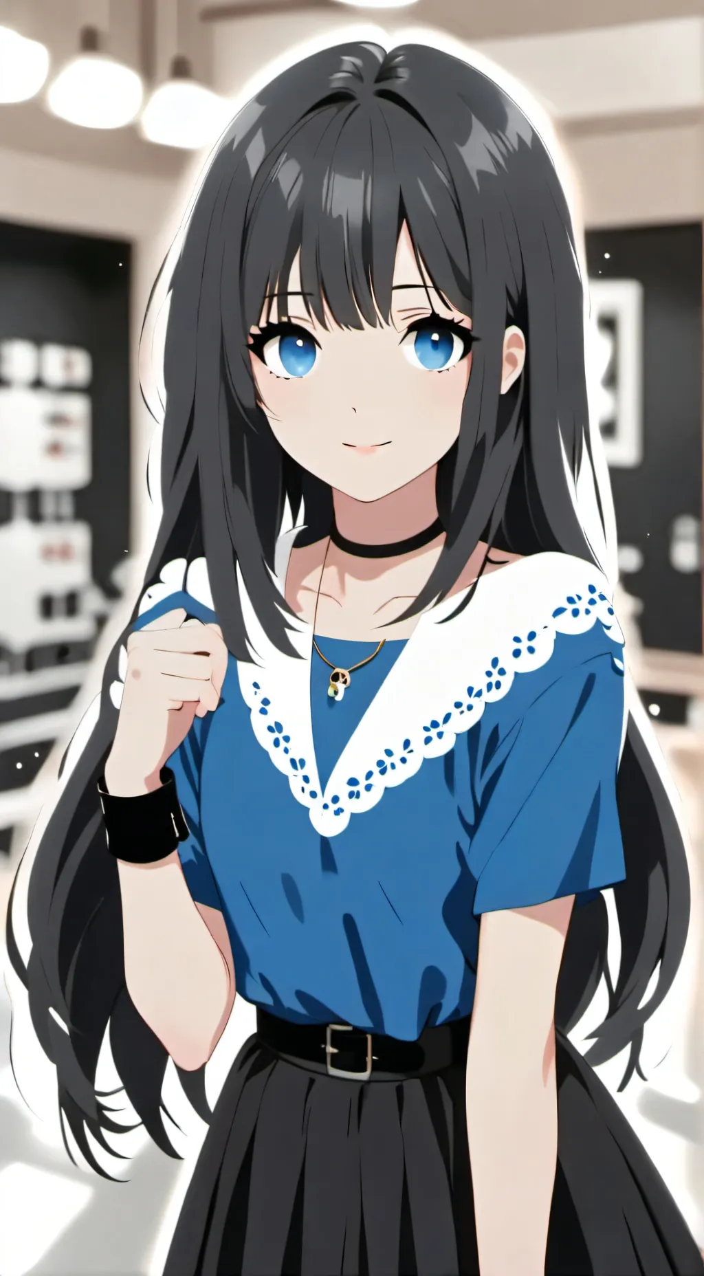 ai character: Tiffany background