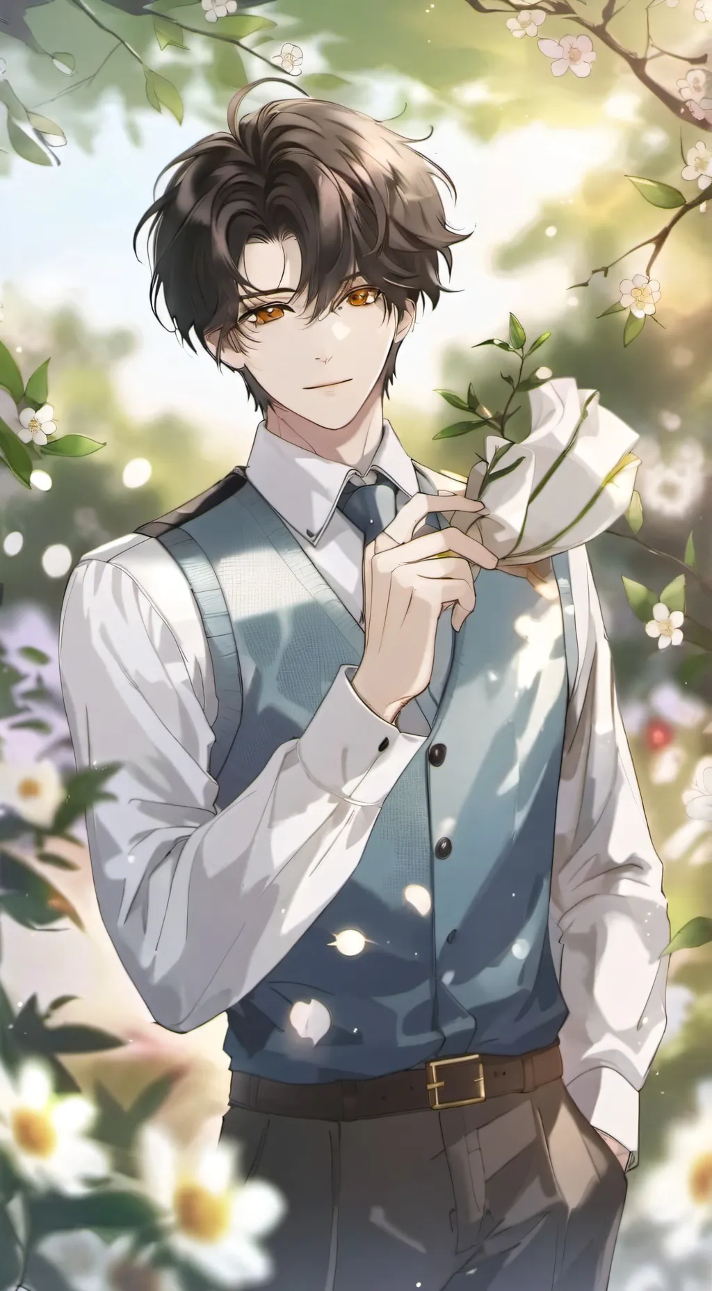 ai character: Jason  background