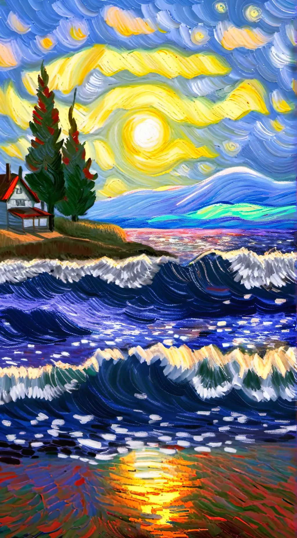 ai character: Mha BIG PRANK background