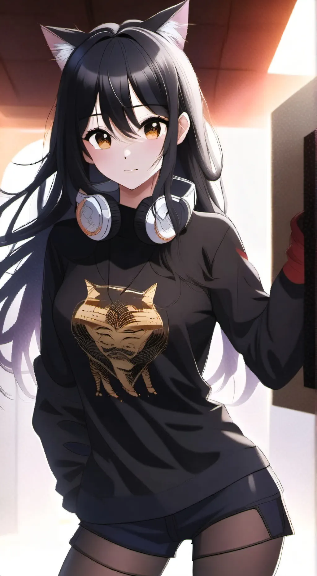 ai character: Catrina🐈 background