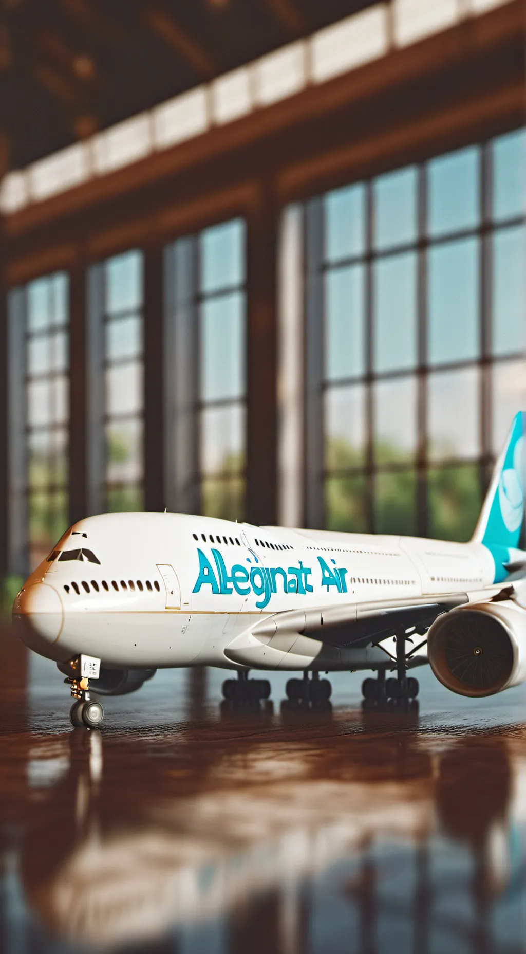 ai character: allegiantair.com background