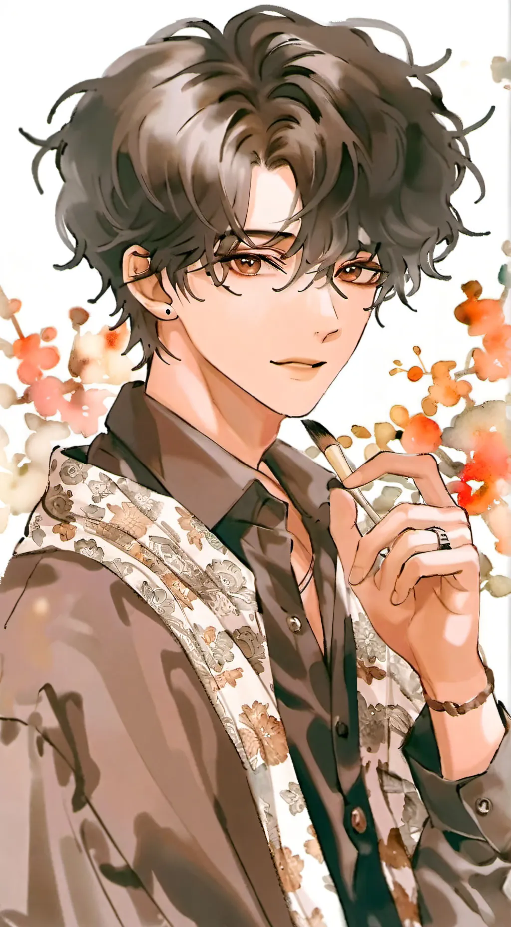 ai character: Adrien background