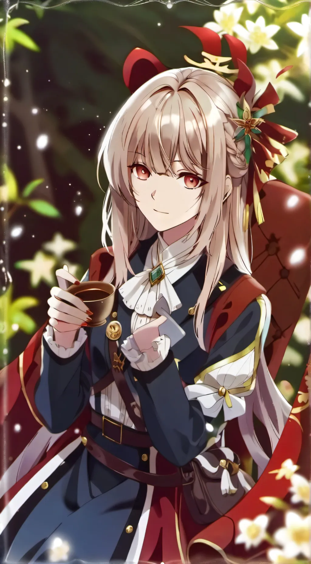 ai character: Gisnt hybir hybird background