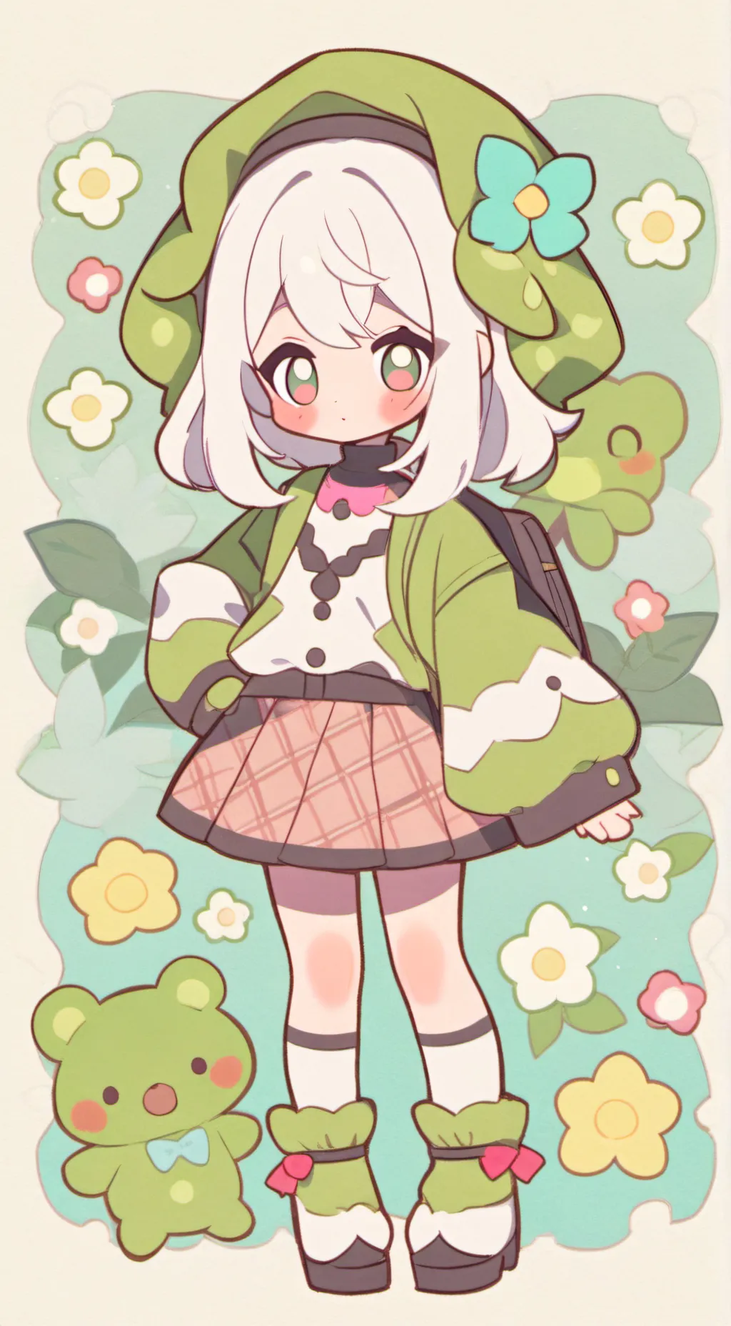 ai character: tu hija no estudia background