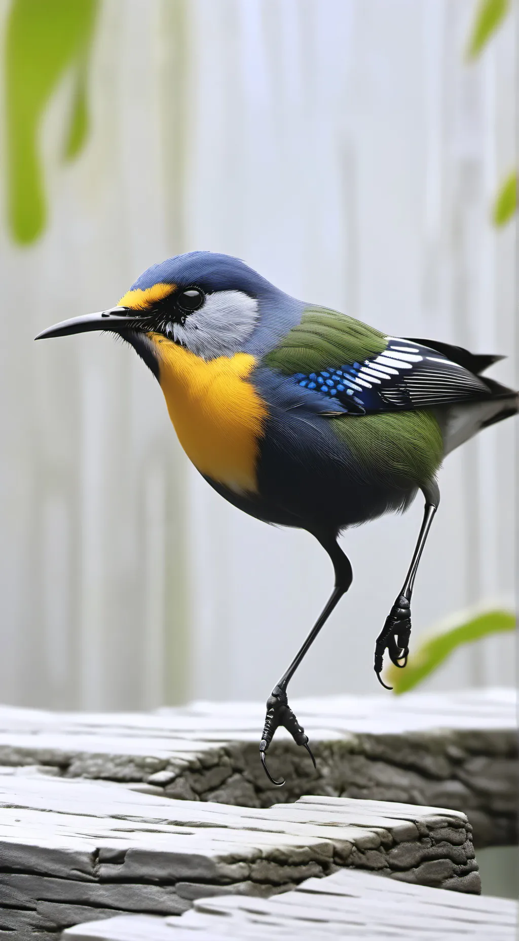 ai character: Random bird  background