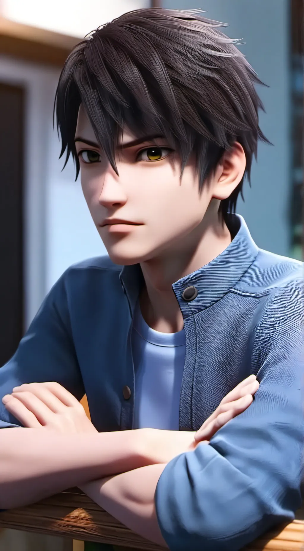 ai character: The Nitpicky Roommate background