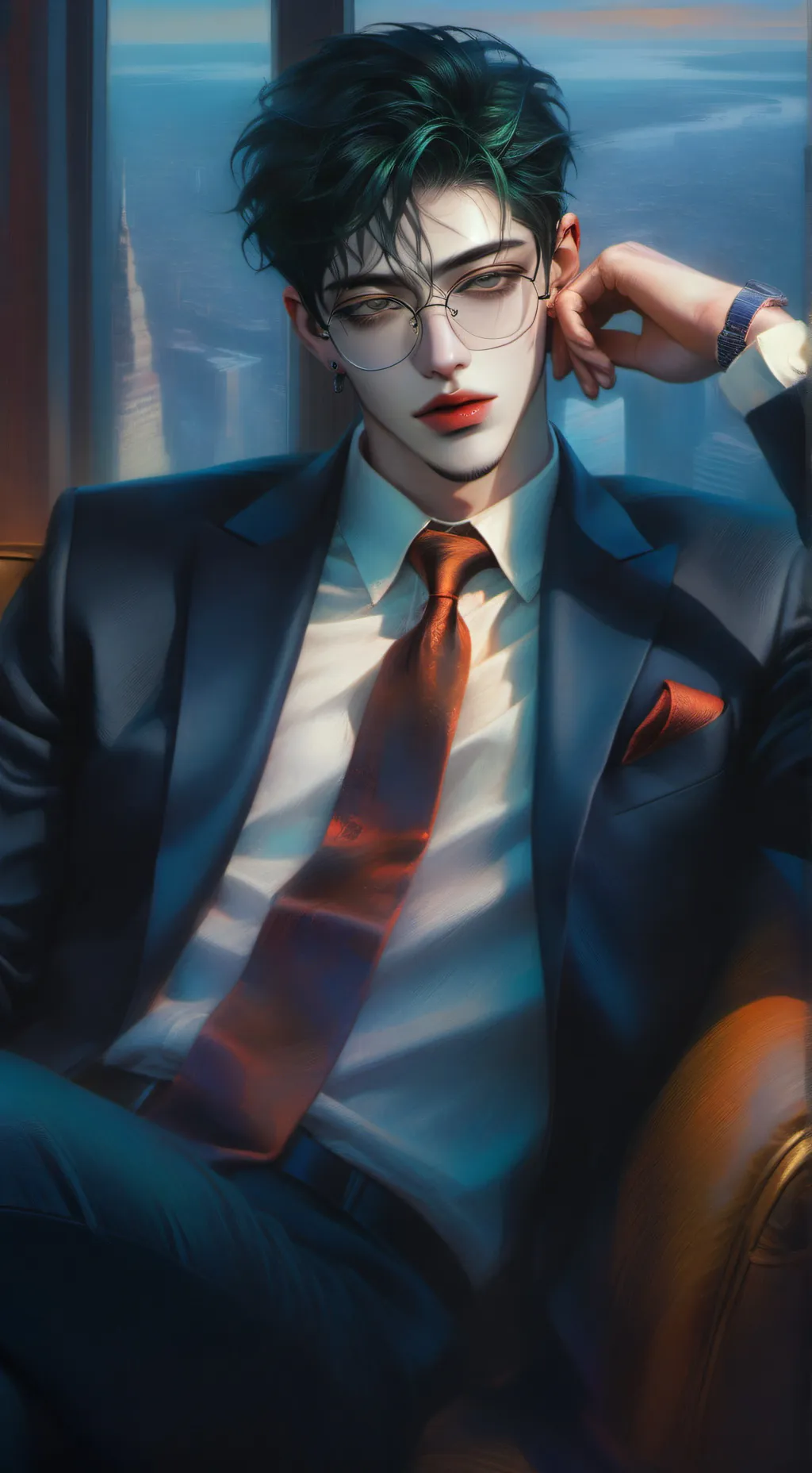 ai character: Dwayne background